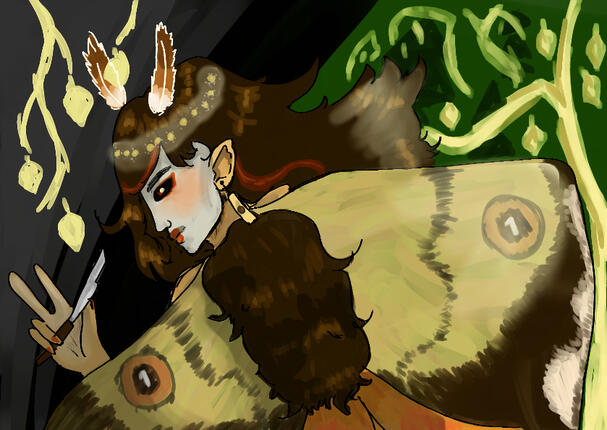 Yuuma (my moth character)