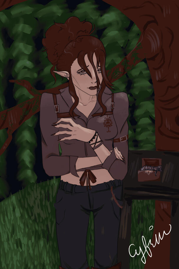 Character: Gloria by Irasufuju on Artfight